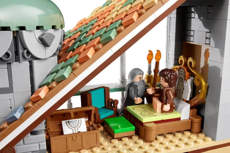 LEGO 10316 Roklinka / Rivendell Frodova ložnice