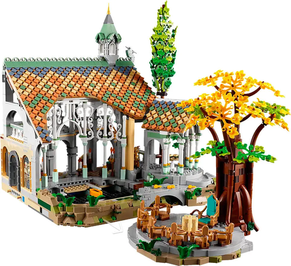 LEGO 10316 Roklinka / Rivendell Elrondova rada