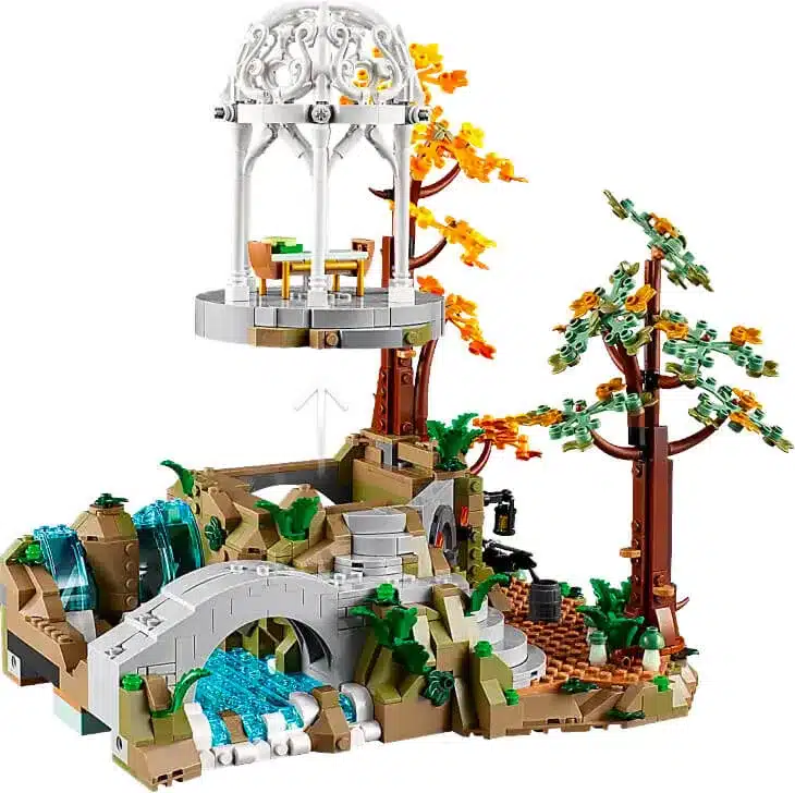 LEGO 10316 Roklinka / Rivendell altánek